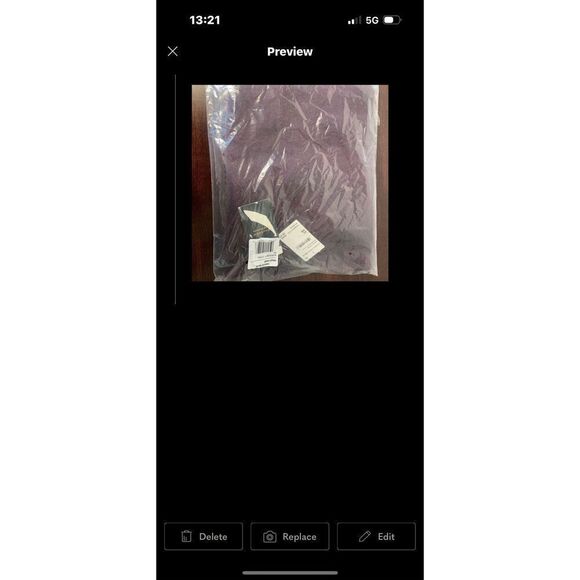 Halogen  pure 100% cashmere V neck sweater size XS, burgundy NWT - Picture 13 of 13